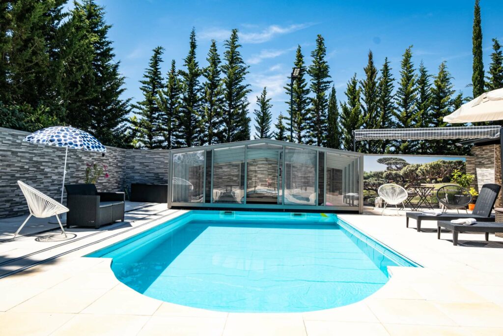 gite piscine chauffée